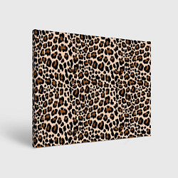 Холст прямоугольный Леопардовые Пятна, цвет: 3D-принт