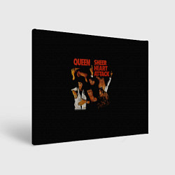 Холст прямоугольный Sheer Heart Attack - Queen, цвет: 3D-принт