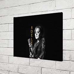 Холст прямоугольный Певица Adele, цвет: 3D-принт — фото 2
