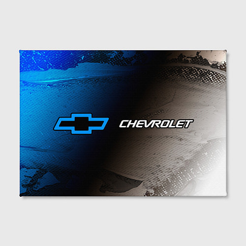 Картина прямоугольная CHEVROLET - Брызги / 3D-принт – фото 2