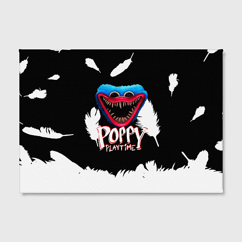 Картина прямоугольная Poppy Playtime Перья / 3D-принт – фото 2