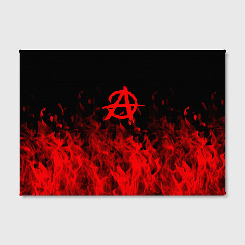 Картина прямоугольная Гражданская оборона пламя / 3D-принт – фото 2