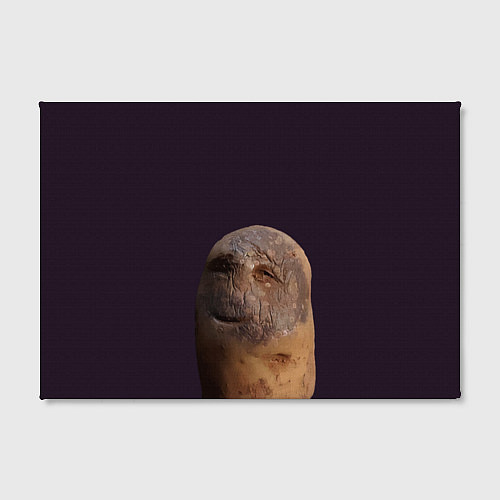 Картина прямоугольная Уставший картофель / 3D-принт – фото 2