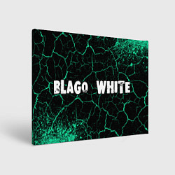 Холст прямоугольный BLAGO WHITE - Краски, цвет: 3D-принт