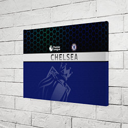 Холст прямоугольный FC Chelsea London ФК Челси Лонон, цвет: 3D-принт — фото 2