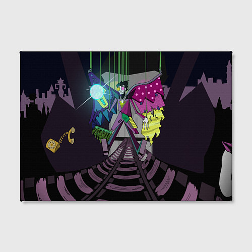 Картина прямоугольная Spamton: BIG SHOT ! Deltarune Спамтон / 3D-принт – фото 2