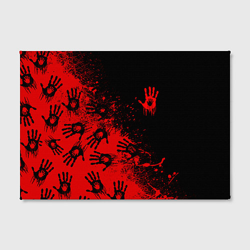 Картина прямоугольная Death Stranding Отпечаток рук паттерн / 3D-принт – фото 2