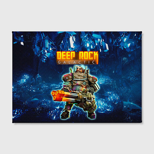 Картина прямоугольная Deep Rock Galactic Gunner / 3D-принт – фото 2