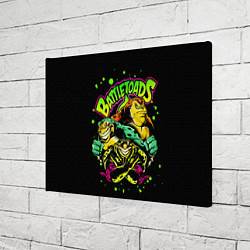 Холст прямоугольный Battletoads Боевые Жабы, цвет: 3D-принт — фото 2