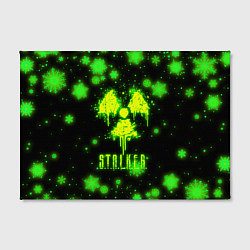 Холст прямоугольный НОВОГОДНИЙ СТАЛКЕР НОВЫЙ ГОД В STALKER 2022, цвет: 3D-принт — фото 2