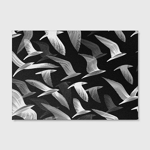 Картина прямоугольная Стая птиц 01 / 3D-принт – фото 2