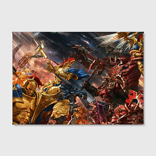 Картина прямоугольная Пекло битвы / 3D-принт – фото 2