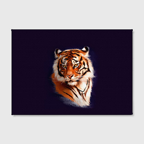 Картина прямоугольная Грозный Тигр Символ 2022 Года Tiger Beast / 3D-принт – фото 2