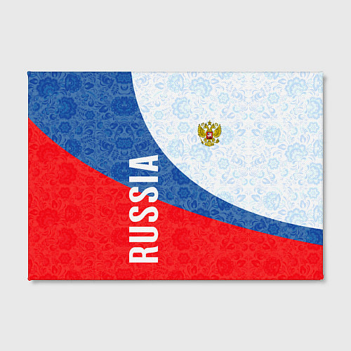 Картина прямоугольная RUSSIA SPORT STYLE РОССИЯ СПОРТИВНЫЙ СТИЛЬ / 3D-принт – фото 2