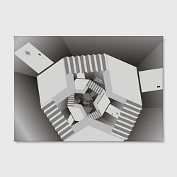 Холст прямоугольный Дробные размерности, цвет: 3D-принт — фото 2