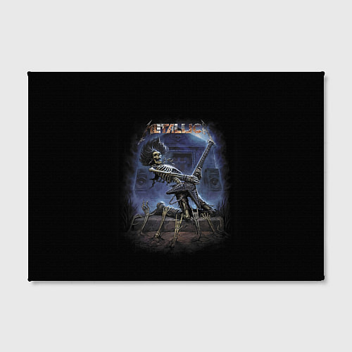 Картина прямоугольная Metallica - thrash metal! Hard rock! / 3D-принт – фото 2