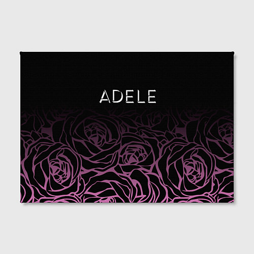 Картина прямоугольная Adele Розы / 3D-принт – фото 2