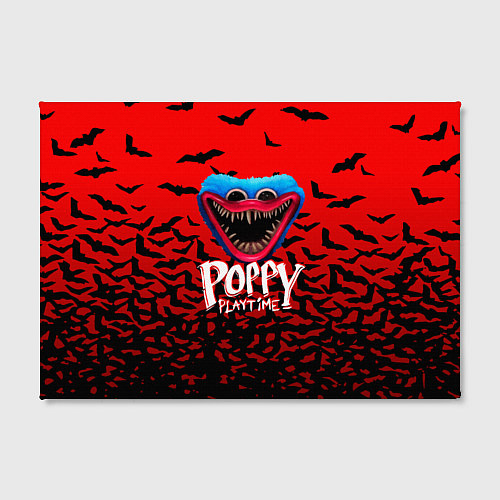 Картина прямоугольная Poppy Playtime летучие мыши / 3D-принт – фото 2