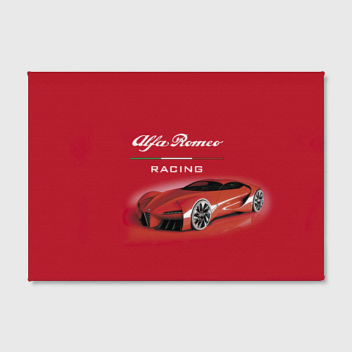 Картина прямоугольная Alfa Romeo - red dream! / 3D-принт – фото 2