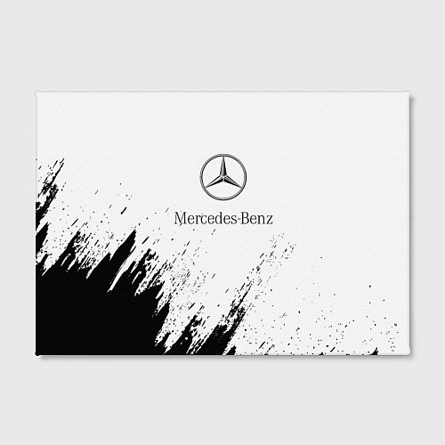 Картина прямоугольная Mercedes-Benz - White texture / 3D-принт – фото 2