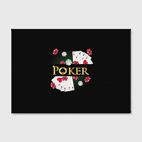 Картина прямоугольная Покер POKER / 3D-принт – фото 2