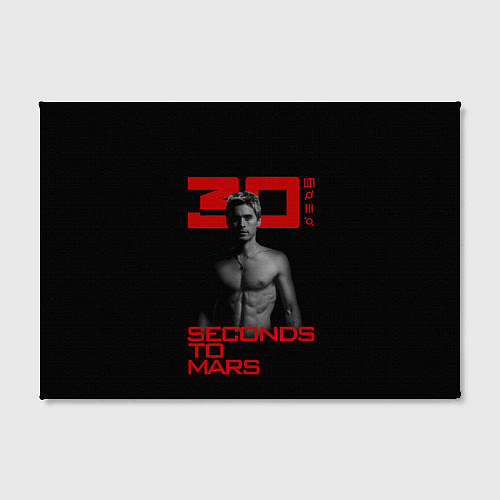Картина прямоугольная 30 Seconds to Mars Jared Leto / 3D-принт – фото 2