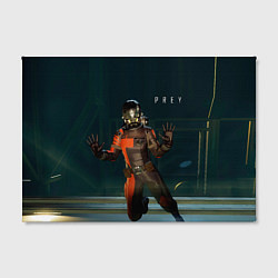 Холст прямоугольный Prey невесомость, цвет: 3D-принт — фото 2