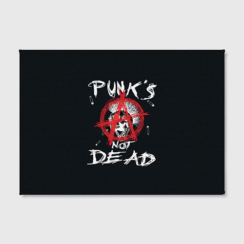 Картина прямоугольная Punks Not Dead Анархия / 3D-принт – фото 2