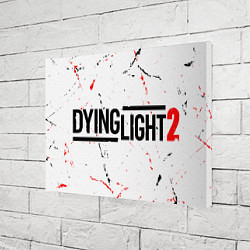 Холст прямоугольный DYING LIGHT 2 Stay Human, цвет: 3D-принт — фото 2