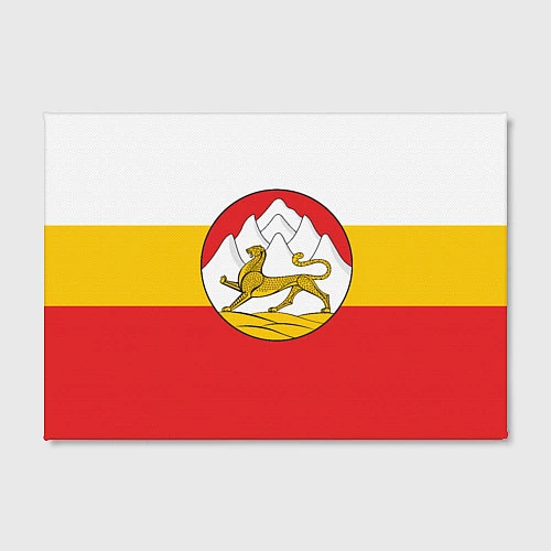 Картина прямоугольная Северная Осетия Алания Флаг за 1590 ₽ купить в  магазине ПлейПринт (10309633302819)