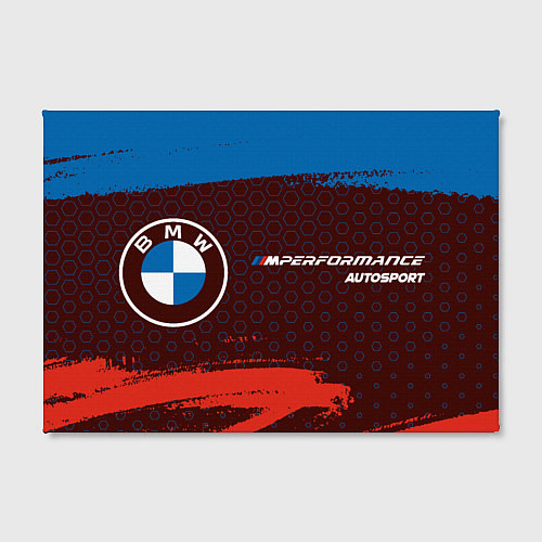 Картина прямоугольная BMW Autosport Яркий / 3D-принт – фото 2