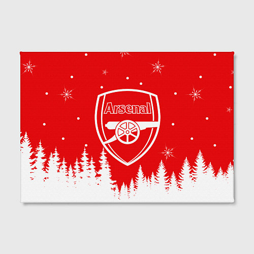 Картина прямоугольная FC ARSENAL WINTER ФК АРСЕНАЛ ЗИМНИЙ СТИЛЬ / 3D-принт – фото 2