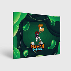 Картина прямоугольная Rayman Legends Green