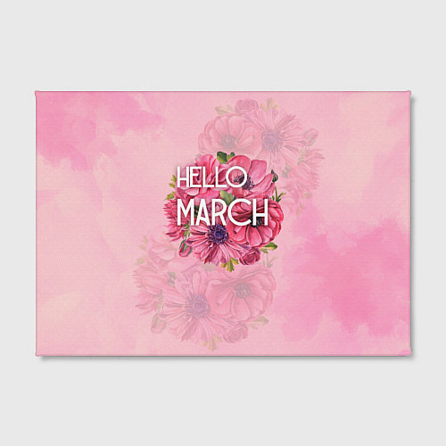 Картина прямоугольная Hello march / 3D-принт – фото 2