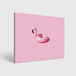 Картина прямоугольная Flamingos Розовый фламинго