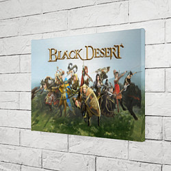 Холст прямоугольный Heroes of BDO, цвет: 3D-принт — фото 2