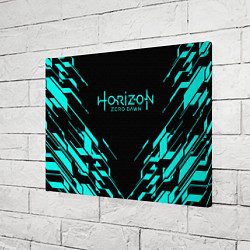 Холст прямоугольный HORIZON ZERO DAWN NEON, цвет: 3D-принт — фото 2