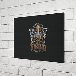 Холст прямоугольный ВОИН ВИКИНГ, цвет: 3D-принт — фото 2