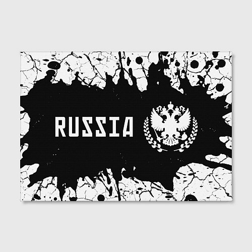 Картина прямоугольная РОССИЯ - ГЕРБ Брызги 2 / 3D-принт – фото 2