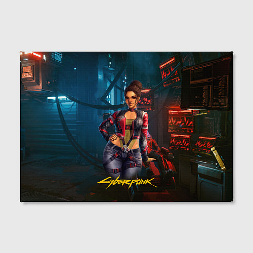 Картина прямоугольная Panam sexy cyberpunk2077 18 / 3D-принт – фото 2