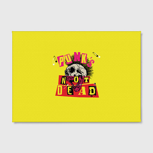 Картина прямоугольная Punks Not Dead - Панки Хой! / 3D-принт – фото 2