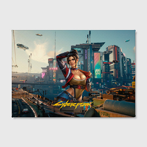 Картина прямоугольная Panam Cyberpunk2077 18 / 3D-принт – фото 2