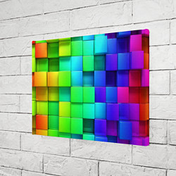 Холст прямоугольный Color geometrics pattern Vanguard, цвет: 3D-принт — фото 2