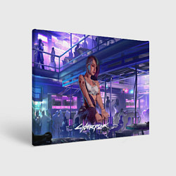 Картина прямоугольная Jydy Джуди Cyberpunk2077