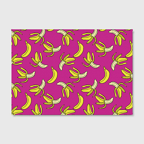 Картина прямоугольная Banana pattern Summer Color / 3D-принт – фото 2
