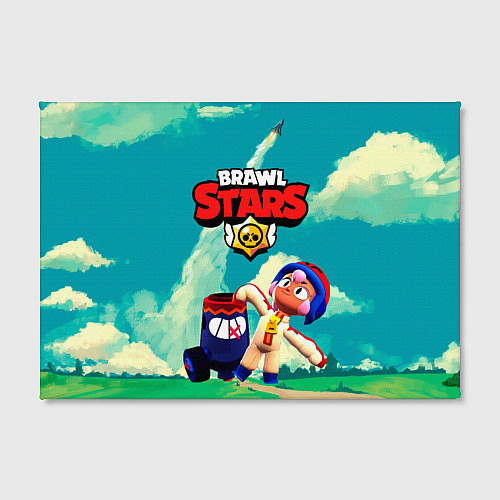 Картина прямоугольная Brawlstars Выстрел Бонни Bonny / 3D-принт – фото 2