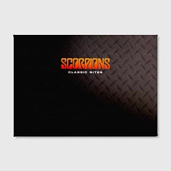 Холст прямоугольный Classic Bites - Scorpions, цвет: 3D-принт — фото 2