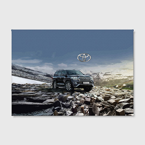Картина прямоугольная Toyota Land Cruiser 200 V8 / 3D-принт – фото 2
