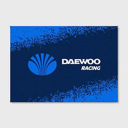 Картина прямоугольная DAEWOO Racing - Спрей / 3D-принт – фото 2