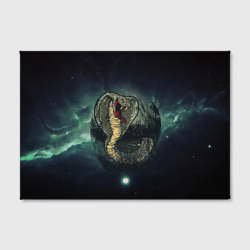 Картина прямоугольная Большая ядовитая змея / 3D-принт – фото 2